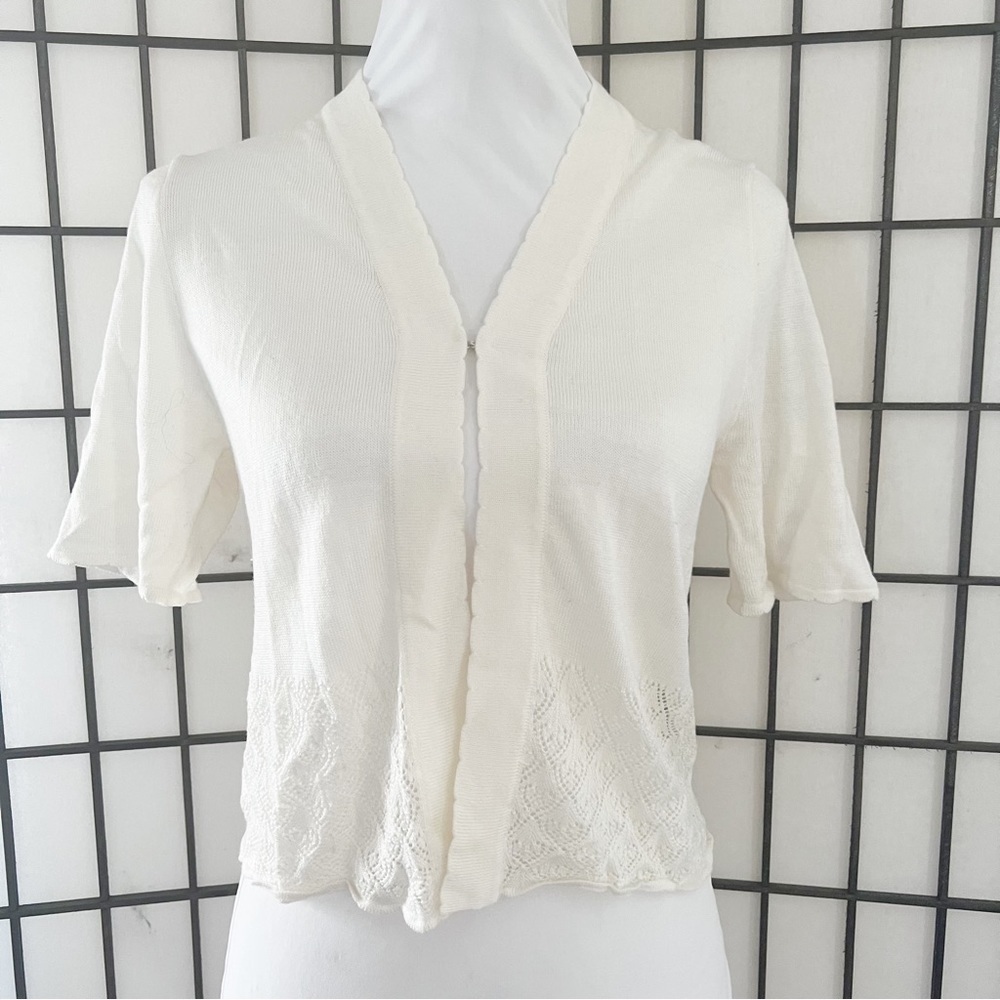 Covington cardigan Shaw sweater Size Medium